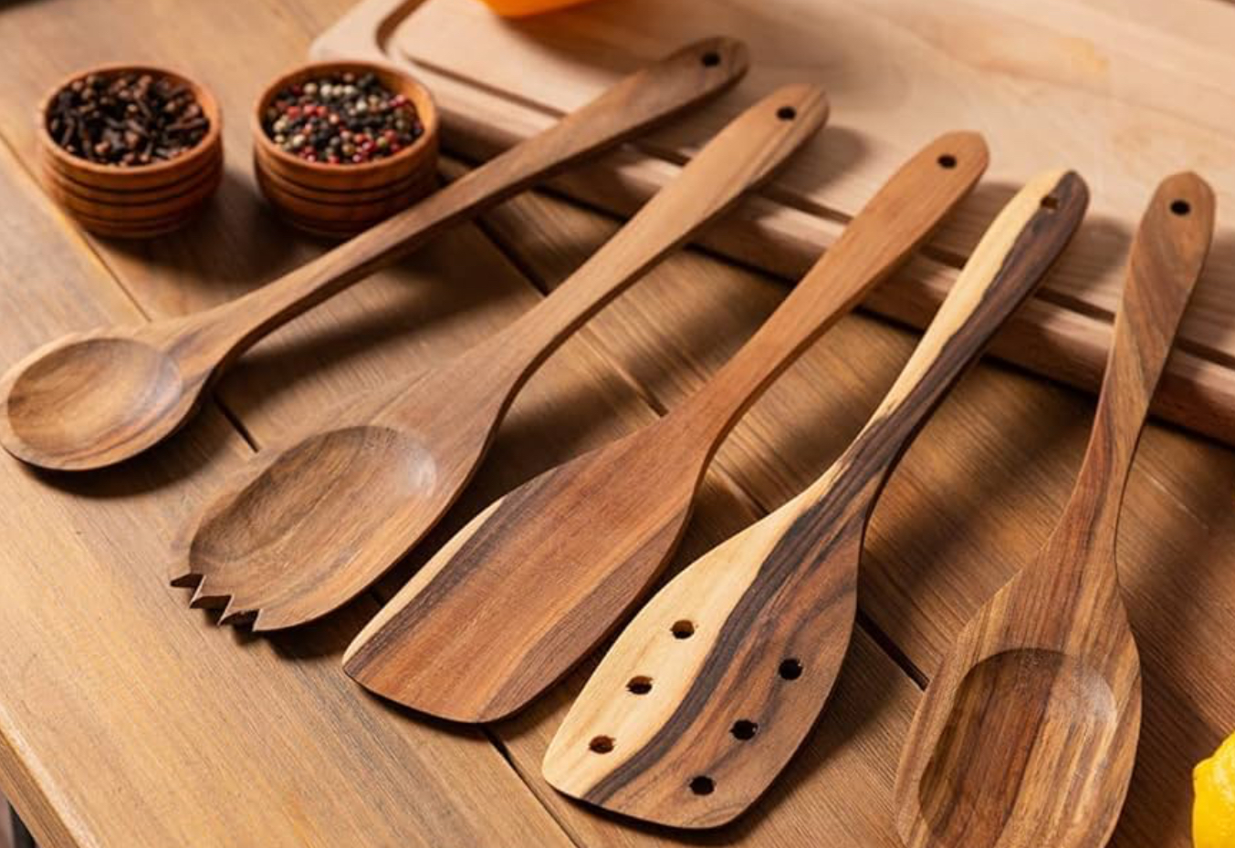 Wood spoon...